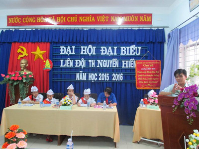 Đại hội Liên Đội năm học 2015-2016