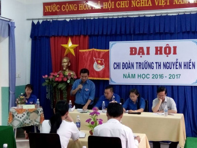 Đại hội Chi đoàn năm học 2016-2017