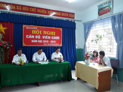 Hội nghị cán bộ viên chức năm học 2018 - 2019